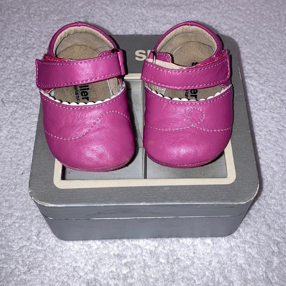 Smaller see Kai run 0/6m raspberry pink Mary Jane Tamar - Picture 1 of 7